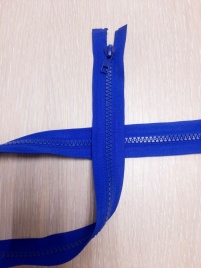 Молния Тракторная Разъемная 59 см. Синяя